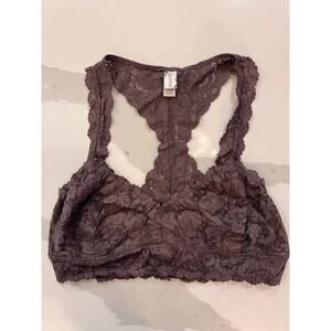 Wishlist Margot Lace Bralette Purple Women's Size Large EUC